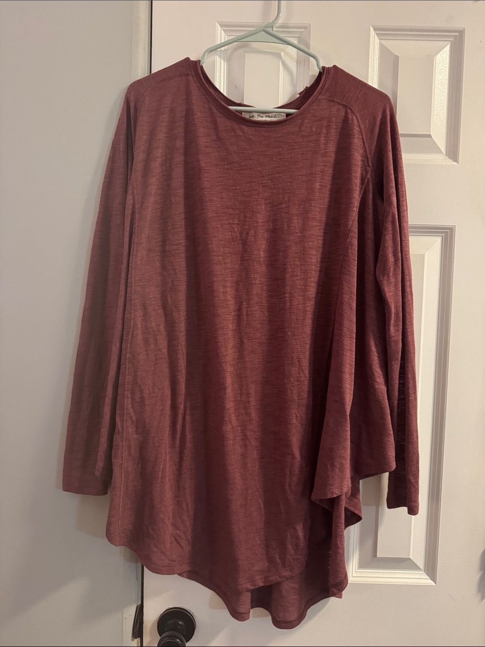Free People Long Sleeve Women's Top in Dusty Rose